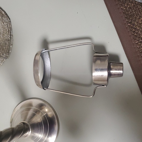 International Silver Company Lamp Candle Lamp With Silver Shade - Picture 4 of 5